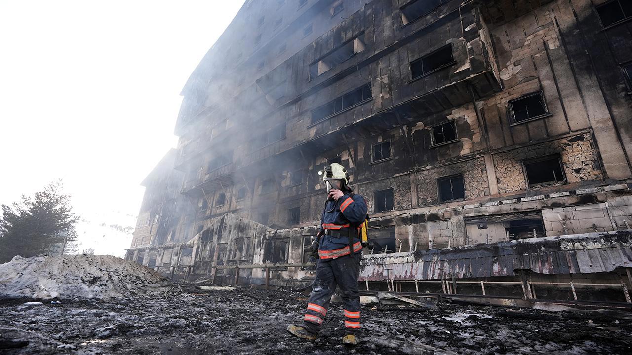 Kartalkaya'daki Oteli Yangınına İlişkin İtfaiye Raporu Hazır