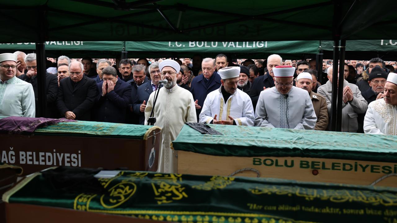 Cumhurbaşkanı Erdoğan Bolu'daki Yangın Faciasıyla İlgili Açıklama Yaptı