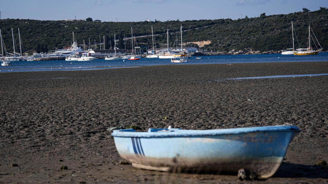 Ege kıyılarında yaşanan deniz çekilmesi bilim insanlarını şaşkına çevirdi