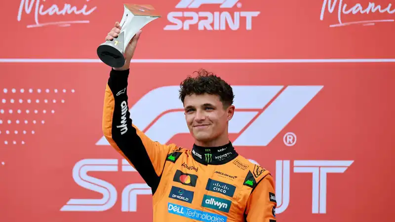 Lando Norris Formula 1'in Yeni Şampiyonu: Yarış Dünyasında Devrim Yaratıyor!