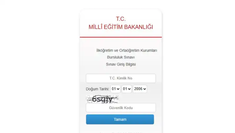 2025 Bursluluk Sınavı Giriş Belgesi ve Tarihleri Açıklandı
