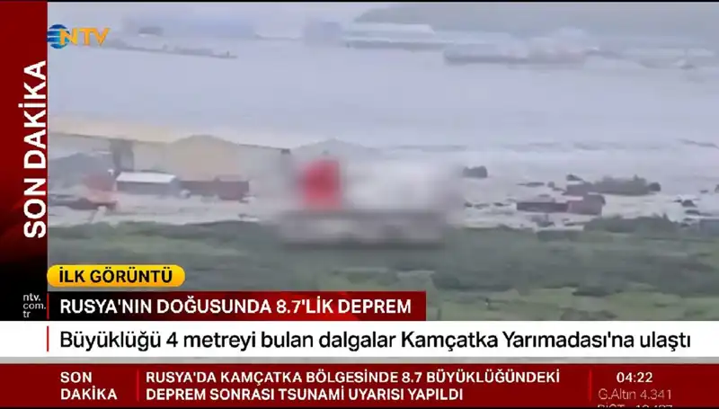 Kamçatka Kıyılarında İlk Tsunami Dalgalarının Vurması: Neler Oluyor?