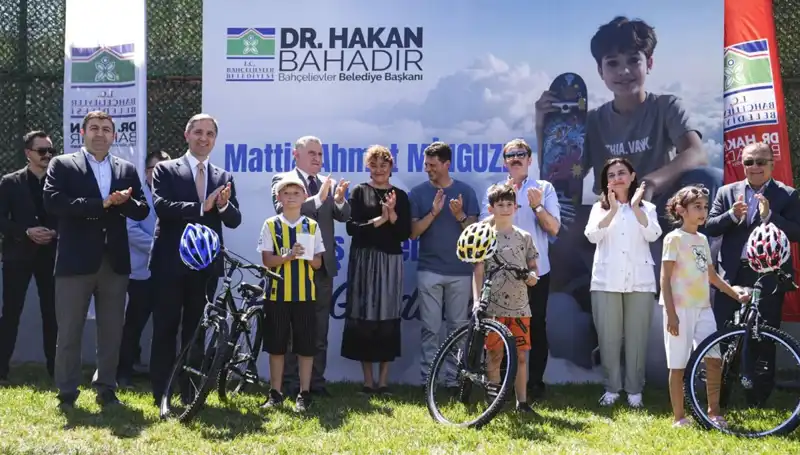 Bahçelievler'de Yeni Bir Skatepark Heyecanı: Mattia Ahmet Minguzzi Açıldı