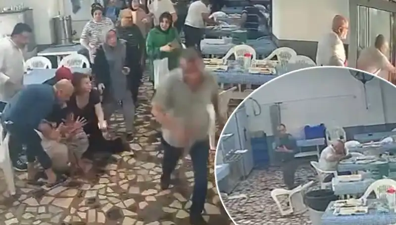 Yemekhanedeki Deprem: Kaçış ve Direniş İçindeki Sıradışı Anlar