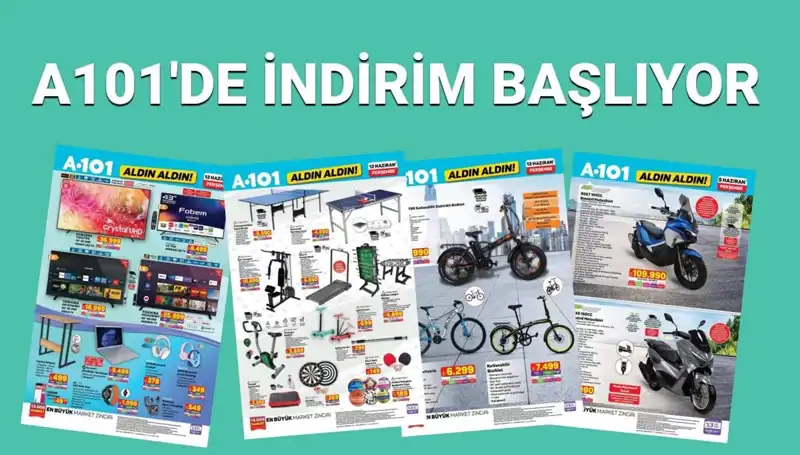 A101'de 12 Haziran 2025 Aktüel Kataloğunda Sizi Bekleyen Yenilikler