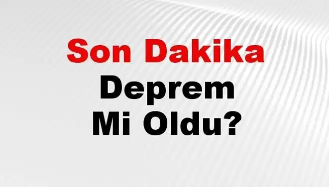 Hatay'da Deprem Alarmı: Gece Yarısı Şok Eden Sarsıntı!